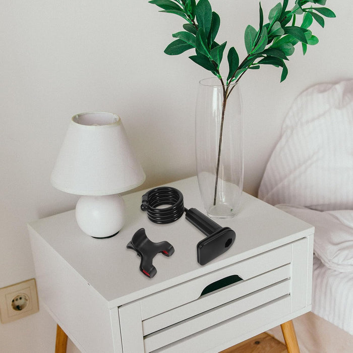 Soporte universal para teléfono de cama, soporte portátil para teléfono, color negro - Quierox - Tienda Online
