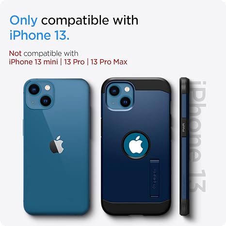 Spigen Tough Armor, tecnología de protección extrema,funda diseñada para iPhone 13 - Quierox - Tienda Online