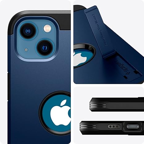 Spigen Tough Armor, tecnología de protección extrema,funda diseñada para iPhone 13 - Quierox - Tienda Online