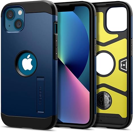Spigen Tough Armor, tecnología de protección extrema,funda diseñada para iPhone 13 - Quierox - Tienda Online