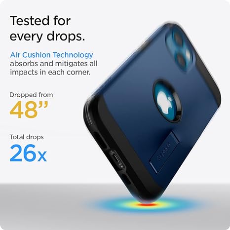 Spigen Tough Armor, tecnología de protección extrema,funda diseñada para iPhone 13 - Quierox - Tienda Online