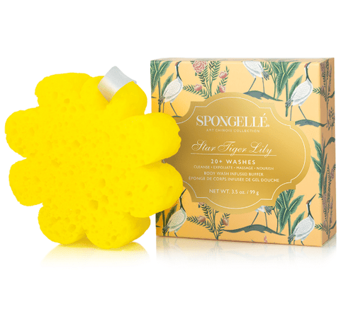 SPONGELLÉ Gel de baño Buffer Star Tiger Lily, 3.5oz - Quierox - Tienda Online