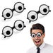 Spooktacular Creations 3 PIEZAS Gafas para Ojos, Halloween Divertidas Gafas - Quierox - Tienda Online