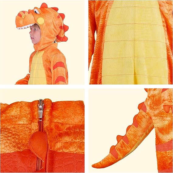 Spooktacular Creations Disfraz de dinosaurio de Halloween para niños, disfraz de T - Rex con huevo para bebé - Quierox - Tienda Online