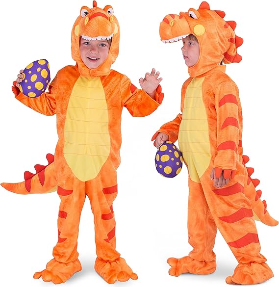 Spooktacular Creations Disfraz de dinosaurio de Halloween para niños, disfraz de T - Rex con huevo para bebé - Quierox - Tienda Online