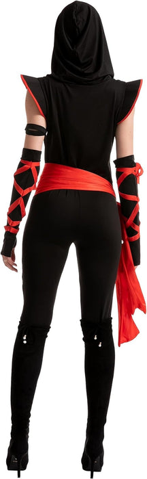 Spooktacular Creations - Disfraz de Ninja para mujeres adultas, para fiesta de Halloween - Quierox - Tienda Online