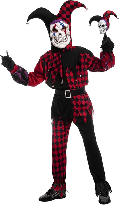 Spooktacular Creations Disfraz de payaso de Halloween con máscara para fiesta - Quierox - Tienda Online