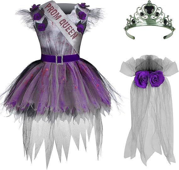 Spooktacular Creations Disfraz de reina de baile zombi para niñas - Quierox - Tienda Online