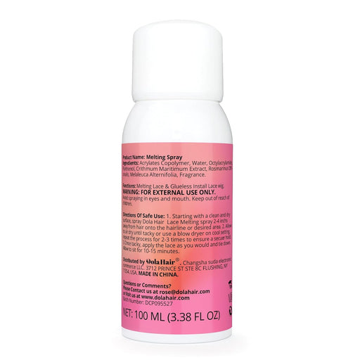 Spray adhesivo para derretir encajes, transparente y de baja viscosidad, para pelucas - Quierox - Tienda Online