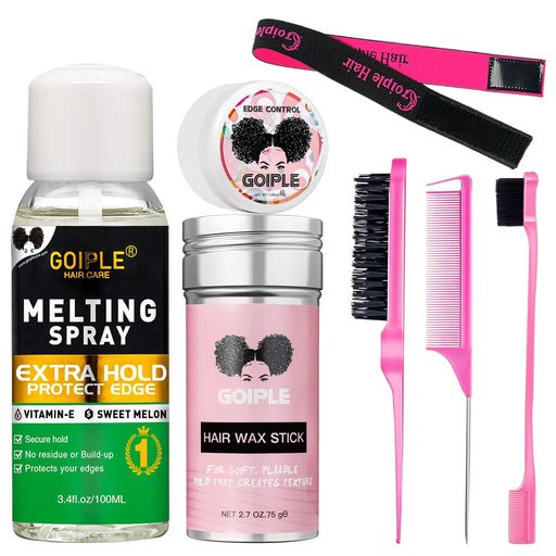 Spray de fusión de encaje, adhesivo para el cabello sin pegamento para pelucas y extensiones - Quierox - Tienda Online