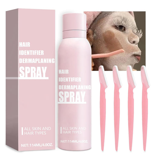 Spray identificador de cabello para la piel con maquinillas de afeitar, 114ml - Quierox - Tienda Online