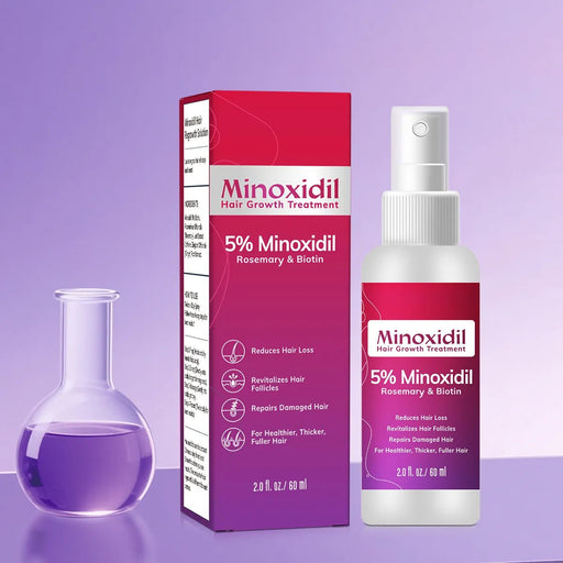 Spray Minoxidil 5% Crecimiento Sérum Para Cabello Y Barba - Quierox - Tienda Online