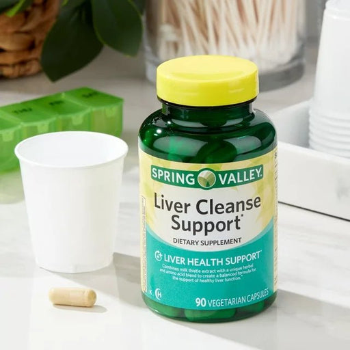 Spring Valley Apoyo para la limpieza del hígado* 90 cápsulas vegetarianas - Quierox - Tienda Online
