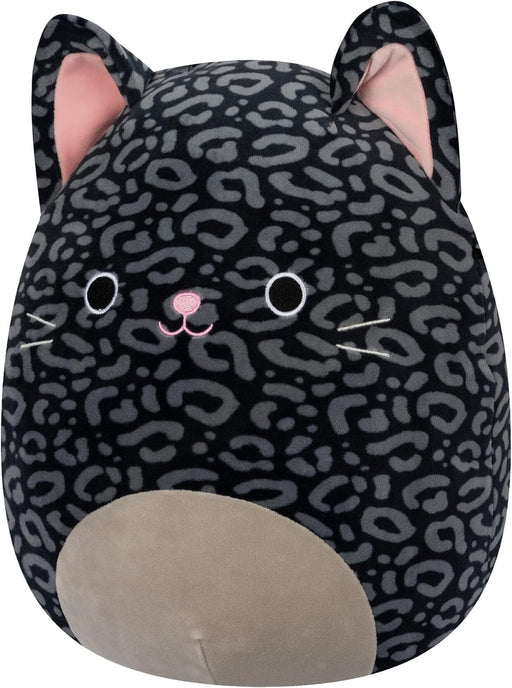 Squishmallows Xiomara Black Panther original de 12 pulgadas con orejas rosadas - Quierox - Tienda Online