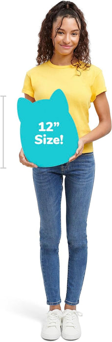 Squishmallows Xiomara Black Panther original de 12 pulgadas con orejas rosadas - Quierox - Tienda Online