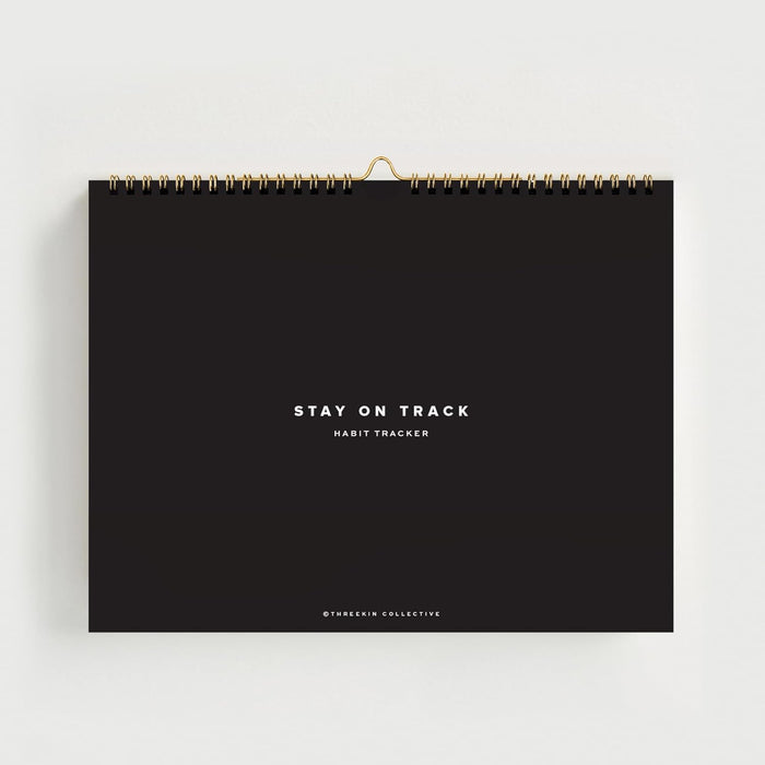 Stay on Track Calendario de pared con seguimiento de hábitos, diario, semanal y mensual - Quierox - Tienda Online