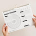 Stay on Track Calendario de pared con seguimiento de hábitos, diario, semanal y mensual - Quierox - Tienda Online