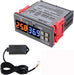 STC-3028 Controlador de temperatura 110-220V Medidor de temperatura y humedad - Quierox - Tienda Online
