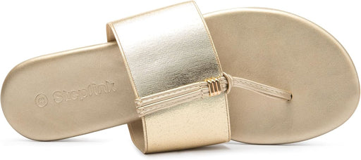 Steplink Sandalias elásticas con correa en T para mujer - Quierox - Tienda Online