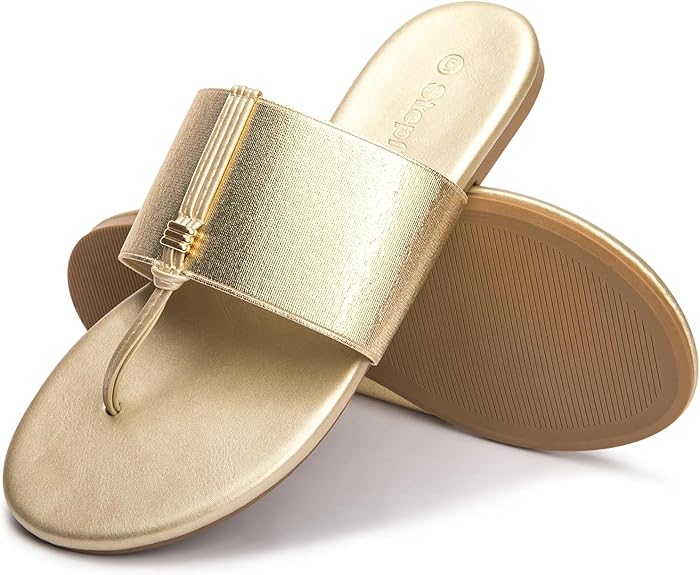 Steplink Sandalias elásticas con correa en T para mujer - Quierox - Tienda Online