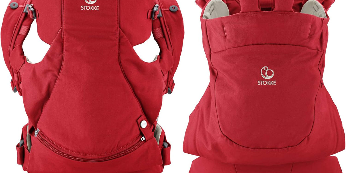 stokke my carrier red Stokke - Mochila portabebés delantera y trasera mycarrier roja — Quierox