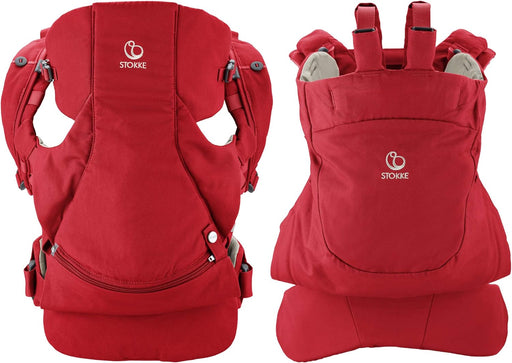 Stokke - Mochila portabebés delantera y trasera mycarrier roja - Quierox - Tienda Online
