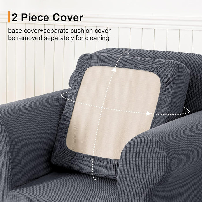 Subrtex - Funda para sofá (2 piezas, elástica) - Quierox - Tienda Online