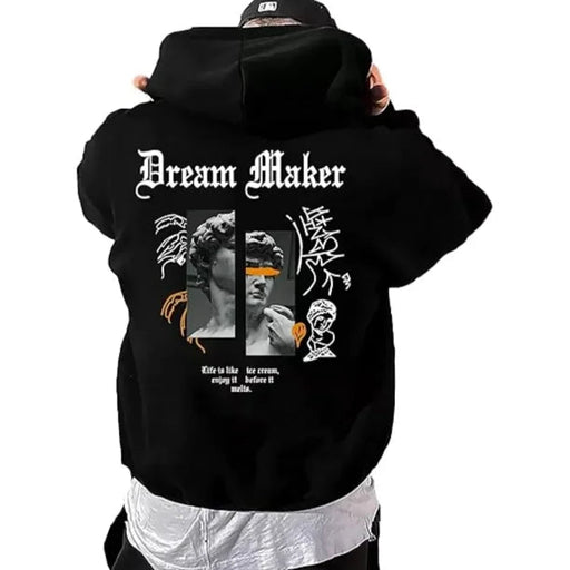 Sudadera Con Capucha Hip Hop De Moda Para Hombre - Quierox - Tienda Online