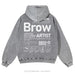Sudadera con capucha lavada informal de Brow Artist Customscool - Quierox - Tienda Online