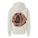 Sudadera con capucha rosa de estilo dramático color marfil - Quierox - Tienda Online