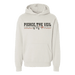 Sudadera con capucha rosa de estilo dramático color marfil - Quierox - Tienda Online