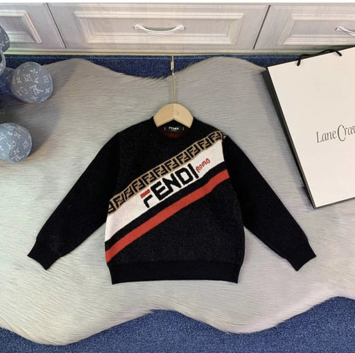 Sudadera con estampado de letras: suéter unisex de alta calidad para niños - Quierox - Tienda Online