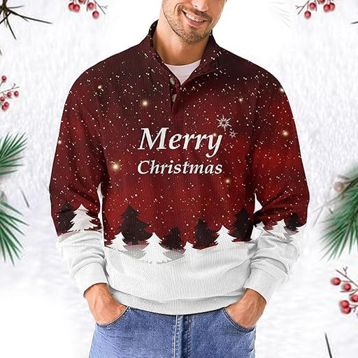 Sudaderas navideñas para hombre, jerséis navideños, sudaderas con estampado gráfico - Quierox - Tienda Online
