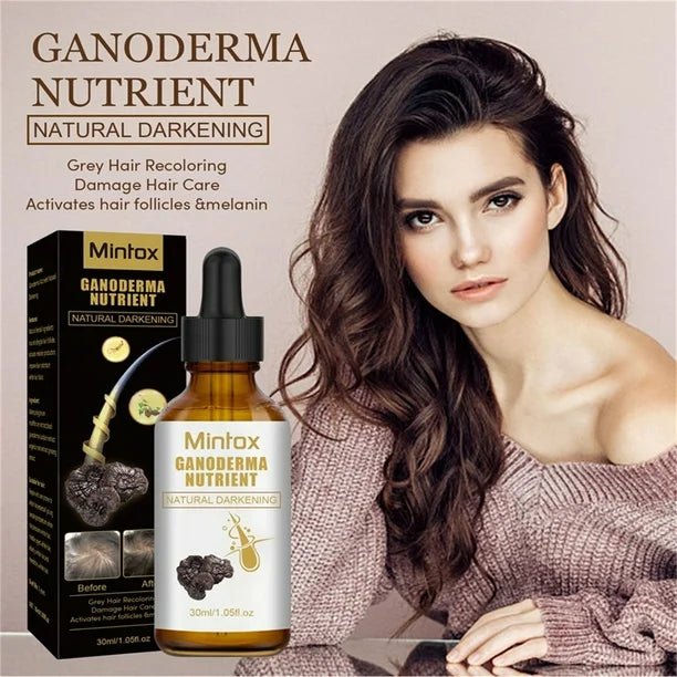 Suero Para El Cabello Canoso, Ganoderma Nutrient Oscurecimiento Natural - Quierox - Tienda Online