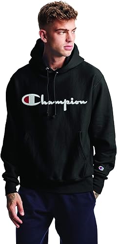 Suéter Champion de tejido inverso para hombre, con letras vintage - Quierox - Tienda Online