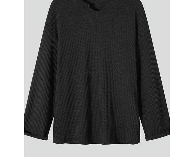 Suéter liso con cuello en V para hombre - Quierox - Tienda Online