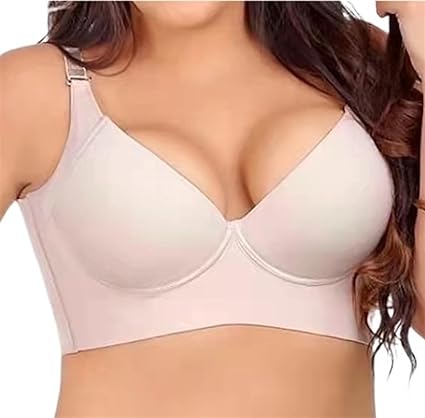 Sujetador de copa profunda para mujer, cobertura completa de la espalda - Quierox - Tienda Online