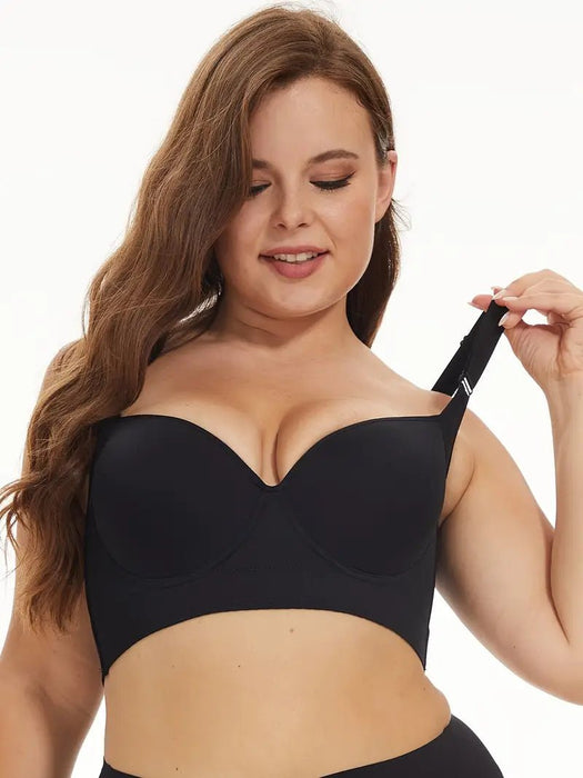 Sujetadores push - up con soporte de espalda sexy con 3 filas de 8 ganchos - Quierox - Tienda Online