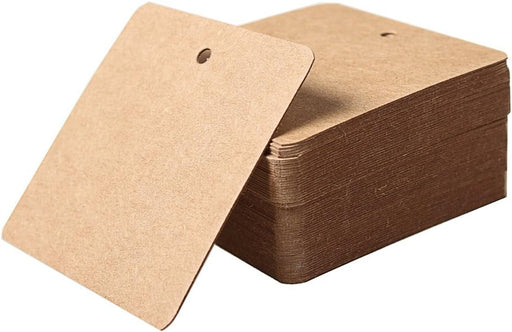 SUMAJU 100 Etiquetas de Regalo de Papel Kraft - Quierox - Tienda Online