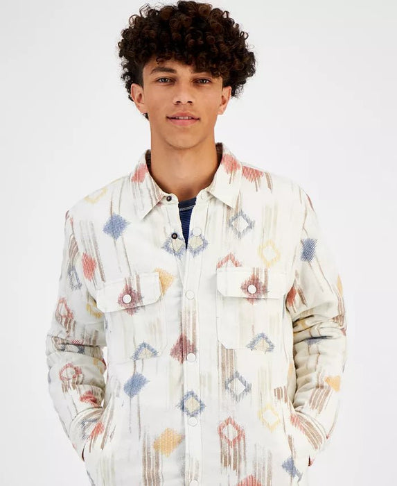 Sun Stone Chaqueta con estampado Antonio para hombre creada para Macy s