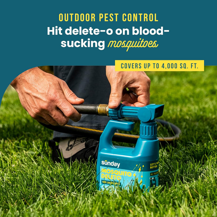 Sunday Mosquito Deleto - Spray repelente de mosquitos y control de insectos - Quierox - Tienda Online