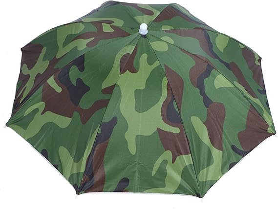 SUNGOOYUE Sombrero de paraguas de pesca portátil impermeable gorra elástica - Quierox - Tienda Online