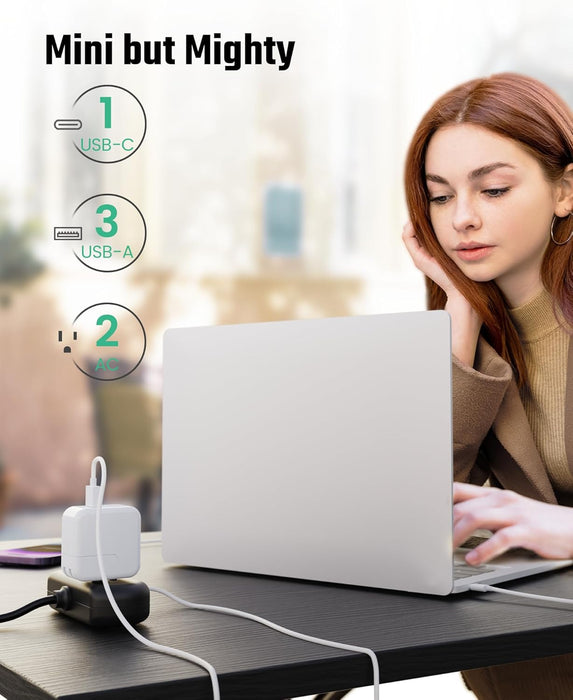 SUPERDANNY Mini Regleta de alimentación con USB - Quierox - Tienda Online
