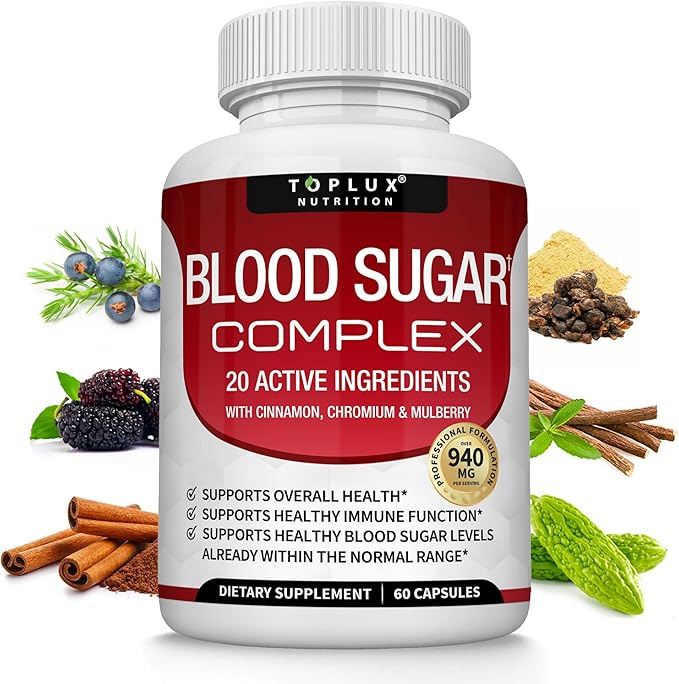 Suplemento Complejo de Azúcar en la Sangre - Quierox - Tienda Online