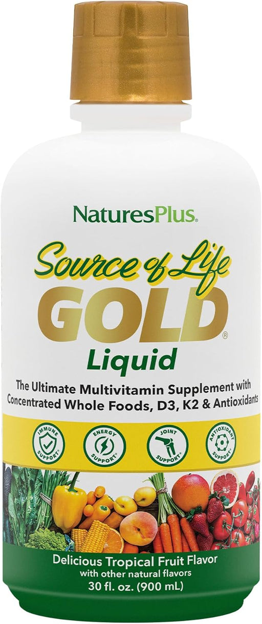 Suplemento Nature's Plus Source of Life, Gold líquido, 30 onzas líquidas - Quierox - Tienda Online