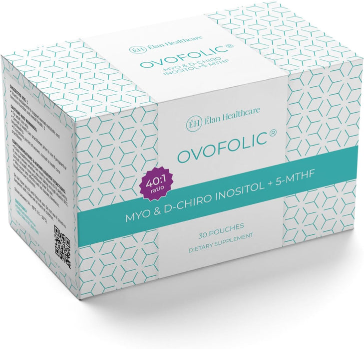 Suplemento ovofólico de inositol - Myo-inositol y D-Chiro Inositol Plus Folato Activo - Quierox - Tienda Online