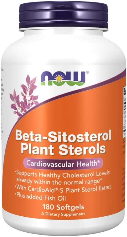 Suplementos de NOW Foods, esteroles vegetales de beta - sitosterol - Quierox - Tienda Online