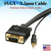 SVGA Super VGA Audio 3,5 mm cable macho 3 6 pies 30 pies - Quierox - Tienda Online