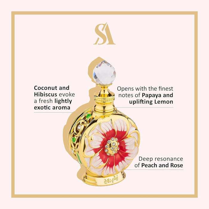 Swiss Arabian Layali Rouge - Aceite de perfume concentrado de gourmand floral y afrutado - Quierox - Tienda Online
