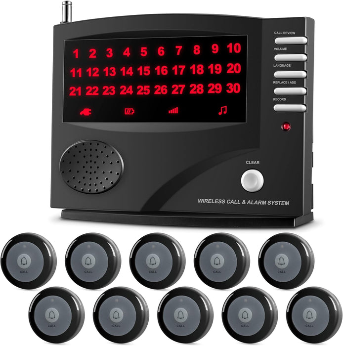 SYNLETT Sistema de llamadas inalámbricas, sistema de llamada de enfermera - Quierox - Tienda Online